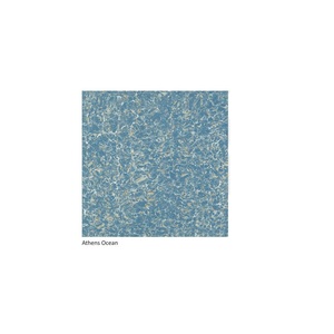 Carrelage décoratif en céramique couleur bleu océan antidérapant pour salle de bain 60x60cm - Product Image 1