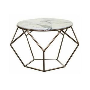 Mesa Auxiliar de Dormitorio de Metal y Mármol, Mesa de Comedor de Tamaño y Forma Personalizados para Uso en el Hogar, Hoteles y Restaurantes - Product Image 2