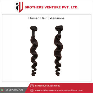 Extensiones de cabello humano virgen alineadas con cutícula de muestra gratis de onda suelta brasileña cruda de paquete de tejido indio de alta calidad al por mayor - Product Image 3