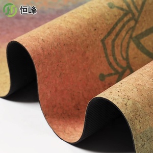 <span class=keywords><strong>Corcho</strong></span> <span class=keywords><strong>de</strong></span> goma, etiqueta privada personalizada, respetuoso con el medio ambiente, TPE Natural, <span class=keywords><strong>esterilla</strong></span> <span class=keywords><strong>de</strong></span> Yoga orgánica, venta al por mayor - Product Image 2