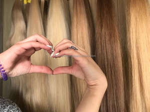 Vente chaude!!! Qualité supérieure!!! Couleur de cheveux blonds Russie 100% cheveux humains - Product Image 4