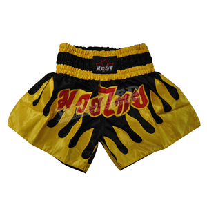 Pantalones cortos de kickboxing con Logo personalizado, entrenamiento de Boxeo Tailandés - Product Image 1