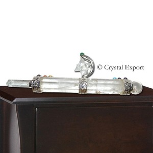 Varitas de cuarzo con centro de cristal, el mejor valor, varitas de cuarzo con centro de cristal, estrella, en venta - Product Image 1