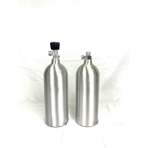 Hot sale high quality 2L on/off valve w21.8 CO2 cylinder for aquarium plants