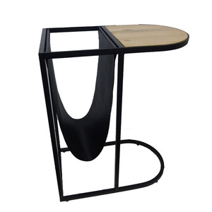 Side <b>Table</b> With Magazines Rack Modern Fashionable Storage Space <b>Display</b> Shelf Luxury Side <b>Coffee</b> <b>Table</b> - Product Image 1