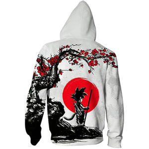 Primavera otoño ropa deportiva Casual de sudaderas con capucha 2020 sublimación de alta calidad impreso sudadera con cremallera sudaderas con capucha - Product Image 4