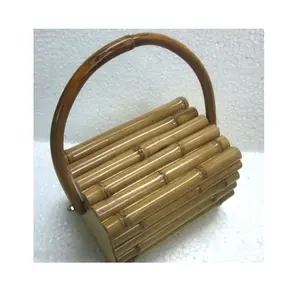 bamboo bag/bags woman vintage/Natural rattan bamboo bag for women (Ms.Sandy 0084587176063)