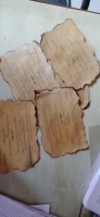 Papier fait à la main d'aspect ancien sur mesure avec finition d'aspect antique pour les fabricants de revues et les classeurs de livres