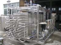 Pasteurisateur de boissons laitières de 2000 litres par heure