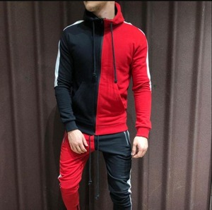 Traje deportivo para correr para hombre, chándal personalizado con cintura elástica más nuevo, venta al por mayor - Product Image 4