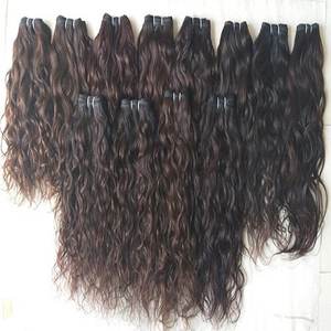 Extensions de cheveux brésiliens alignés, cuticules, lace closure Hd 5x5, nouveau, - Product Image 1