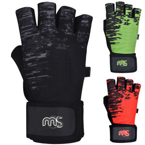 Gants de gymnastique en cuir respirants pour la musculation et l'entraînement de cyclisme - Product Image 1