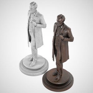 Tượng Điêu Khắc Đồng Beelden Beeld Brons Buste Lincoln Đặt Làm Theo Yêu Cầu Của Nhà Máy - Product Image 6