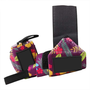 Poignet en néoprène à très grande élasticité Équipement de gymnastique de levage de puissance en coton Logo d'entraînement unisexe à force robuste - Product Image 5