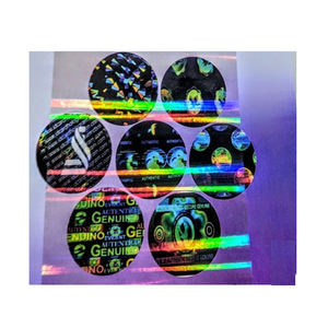 Venta al por mayor directa laminación en frío Bopp Arco Iris holográfica película de laminación con adhesivo - Product Image 1