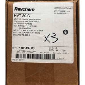 En stock Raychem Embout thermorétractable HVT-80G - Product Image 6