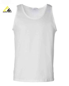 Soft Comfortable Sublimation Custom Print logo Stringer <b>Vest</b> Workout <b>Muscle</b> Singlet Men's Tank Top - Product Image 2
