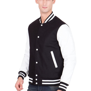 Chaqueta de béisbol acolchada personalizada para hombre, cazadora de satén en todos los colores - Product Image 1