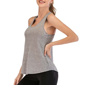 Débardeurs pour femmes PIHA SPORTS, prix d'usine, sur mesure, super doux, pour la gym, le yoga, le fitness, séchage rapide, écologiques, en polyester/coton - Product Image 2