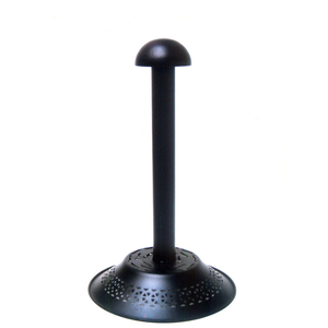 Modern Black Medieval Armor Stand Black Metal Helmet Display Stand Long Lasting Quality Cheap Armor Helmet Stand for Sale - Product Image 4