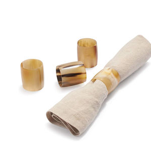 Servilleteros de acentos para el hogar Axiom de alta calidad más vendidos, servilleteros de cuerno Natural, servilleteros de diseñador - Product Image 5