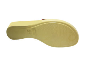 Zapatilla de tacón alto con correa ancha para niñas y mujeres, zapatillas de diseño para exteriores e interiores - Product Image 3