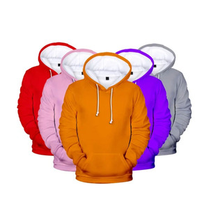 เสื้อฮู้ดสีชมพูคุณภาพสูงสำหรับทุกเพศ ทรงหลวม ผ้าฝ้ายฟลีซเนื้อนุ่ม เหมาะสำหรับฤดูหนาว มีกระเป๋าหน้า รับผลิตแบบ OEM - Product Image 6