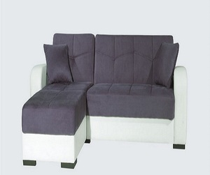 NAPOLI RINCÓN SOFÁ CAMA ESTILO EUROPEO ECONÓMICO CLICK CLACK ALMACENAMIENTO TELA SOFA CONJUNTO SALA - Product Image 3