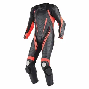 Tenue de sport pour homme, ensemble en cuir, pour vélo lourd, équipement pour les coureurs professionnels, vente en gros