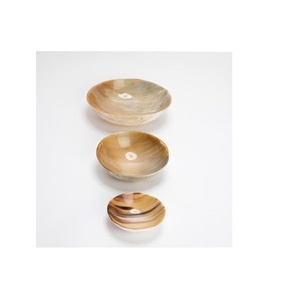 Cuenco de cuerno moderno con cuchara de cuerno, tazón de cuerno para sopa de arroz, para el hogar y la cocina, para un rendimiento saludable para pulir - Product Image 5