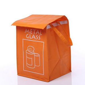 Matt 140gsm bolso laminado brillante con laminación Pp plegable bolsa tejida - Product Image 1