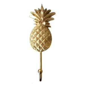 Pineapple <b>Wall</b> Hooks Metal 5 Hooks <b>Rail</b> - Product Image 3
