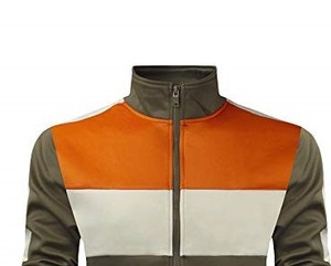 2025 pantalones de chándal estampados impermeables para hombres de diseño personalizado chándal de entrenamiento de Color sólido conjunto de dos piezas deportivo para invierno - Product Image 6