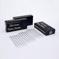 Jarum Tato Kustomisasi Profesional Premium Cartridge Rias Permanen 5RL Hurricane Jarum Tato Sekali Pakai Plastik