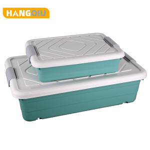 Caja de almacenamiento de plástico pp para el hogar, contenedor debajo de la cama con tapa, 2021 - Product Image 2