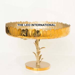 Tuerca de cuenco chapada en oro de forma ovalada de metal de acero inoxidable y latón Cuenco decorativo para servir dulces de chocolate - Product Image 5