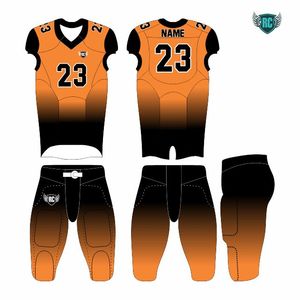 Best Quality Men's American <b>Football</b> Uniform <b>White</b> Stitched Jersey Sportswear XL Size Anti Sublimation Technique High Tops Sets - Product Image 1