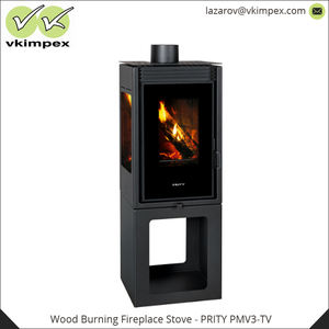 3.5 kg/h Fuel Consumption Unique Design 97 kg Weight Wood Burning Fireplaces Stove - Product Image 2