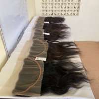 Perruques Frontales en Dentelle Naturelle Vierge Transparente HD Pleine pour Femmes Noires, Cheveux Vierges Bruts en Gros