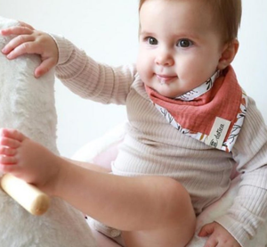 ผ้ากันเปื้อนผ้าฝ้ายสำหรับเด็กทารก,ดีไซน์ใหม่สีและขนาดที่กำหนดเอง - Product Image 3