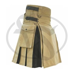 แฟชั่นยุทธวิธีไฮบริดKiltสีน้ำเงินและสีดำ - Product Image 1