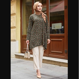 New Season <b>Women</b> Islamic Clothing Abaya <b>Kaftan</b> Tunic Dubai Arab Muslim Islamic Fashion Turkish Quality - Product Image 1