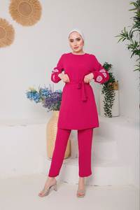 Nouvelle saison robes modestes islamiques pour femmes Abaya Kaftan tunique Kimono Hijab éthéré Dubaï arabe mode musulmane turque qualité Eid - Product Image 4