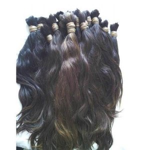 Extensiones de tejido de cabello humano virgen de grado Remy ondulado natural indio - Product Image 6