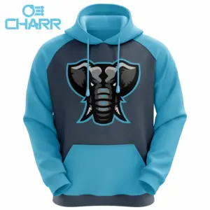 Custom 3d print elephant custom sublimation hoodies sweatshirts hot sale made new design unisex sublimation hoodies