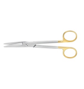 ทังสเตนคาร์ไบด์ Mayo กรรไกรตรงและโค้ง TC 15ซม. ทำจากสแตนเลสเกรดเยอรมันคุณภาพสูง - Product Image 1