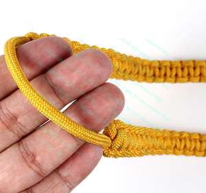 Cordón Cordones de hombro Cordón Plisado ceremonial Seda Oro Cordón de hombro - Product Image 4