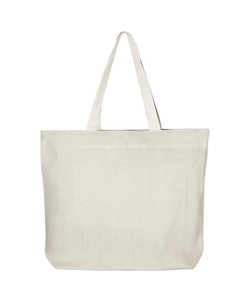 Sac de Shopping en toile de coton vierge, réutilisable, élégant, fourre-tout, couleur personnalisée, logo imprimé - Product Image 3