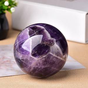 Sphère d'améthyste de haute qualité, boules de pierres précieuses, à acheter chez alif crystal et agate, vente en gros - Product Image 3