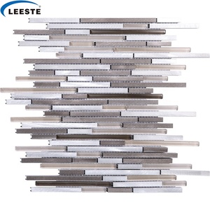 Nuovo tipo di vendita bene in alluminio oro argento di alluminio di <span class=keywords><strong>rame</strong></span> mosaico di piastrelle in acciaio - Product Image 6